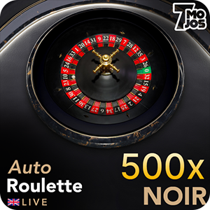 500X AUTO ROULETTE NOIR